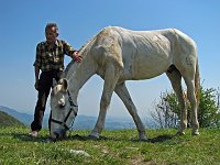 13_Piero è in confidenza con il cavallo